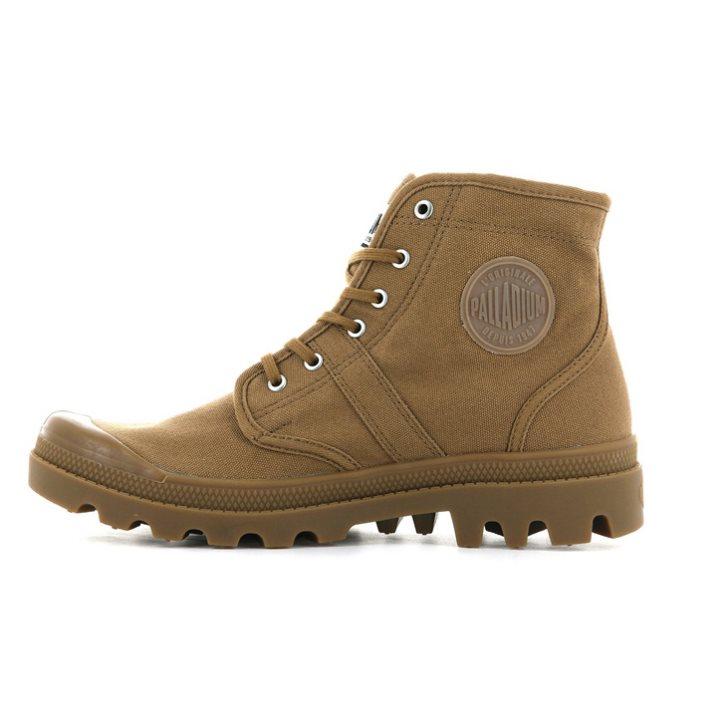 Palladium Pallabrousse Legion Women's Boots Brown | UK C679-CGL